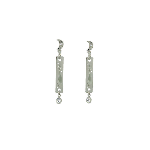 BRINCO METEORO CADENTE RODIO