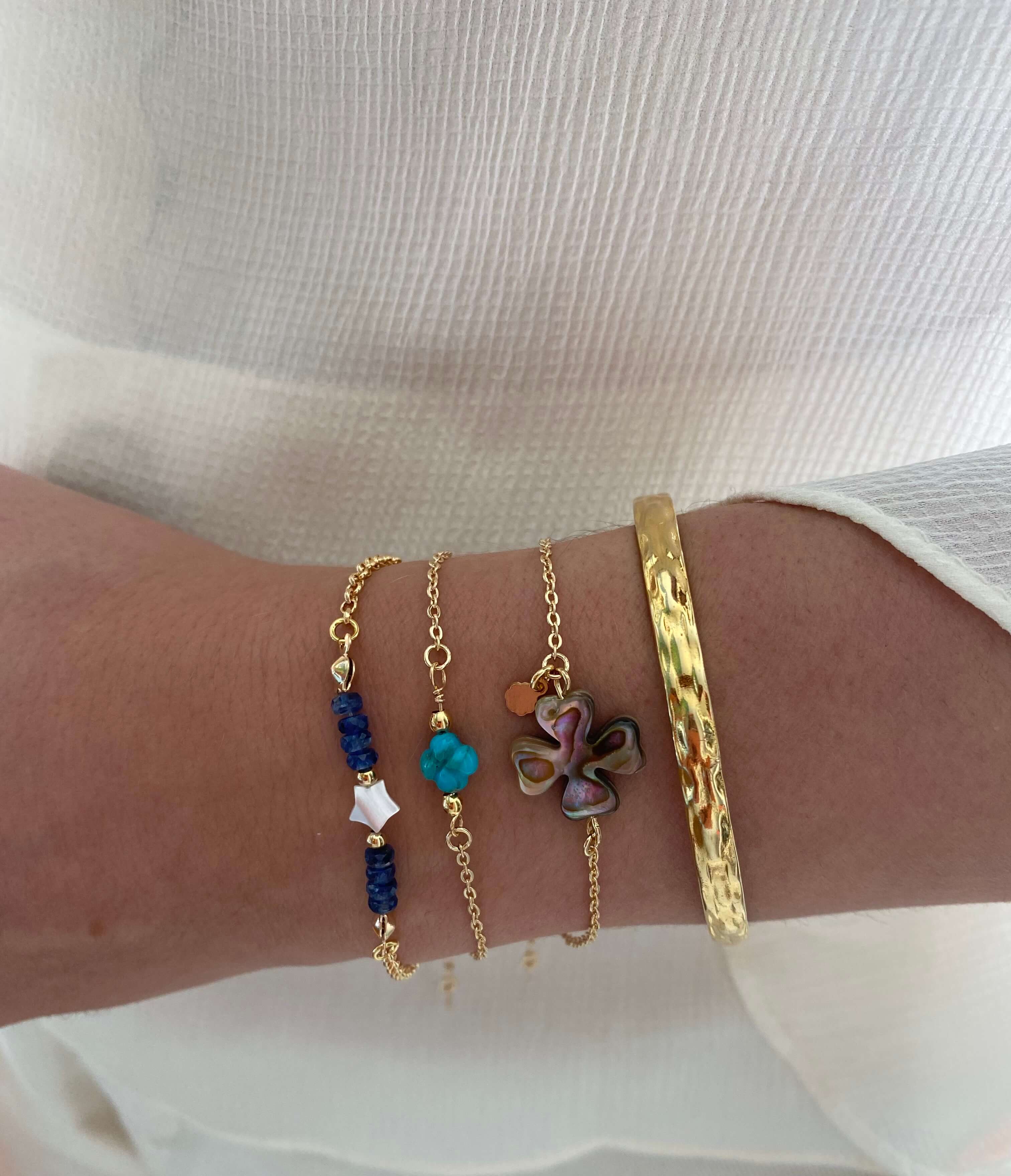PULSEIRA CIANITA ESTRELAR OURO