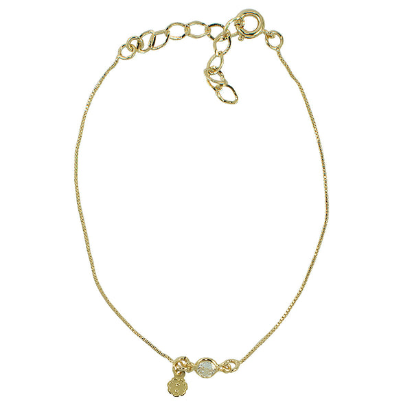 PULSEIRA PONTINHO LUZ OURO