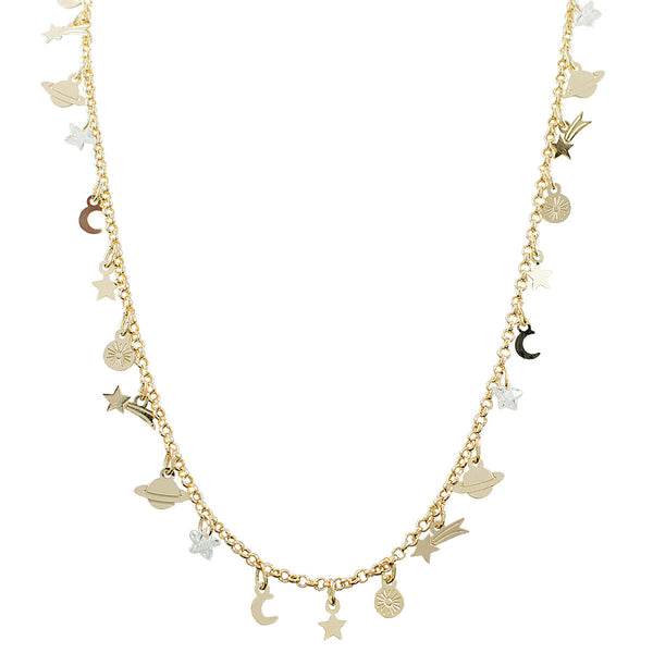 CHOKER CÓSMICO OURO