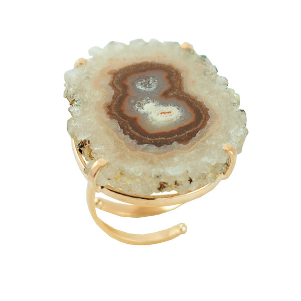 Anel Agata Ouro