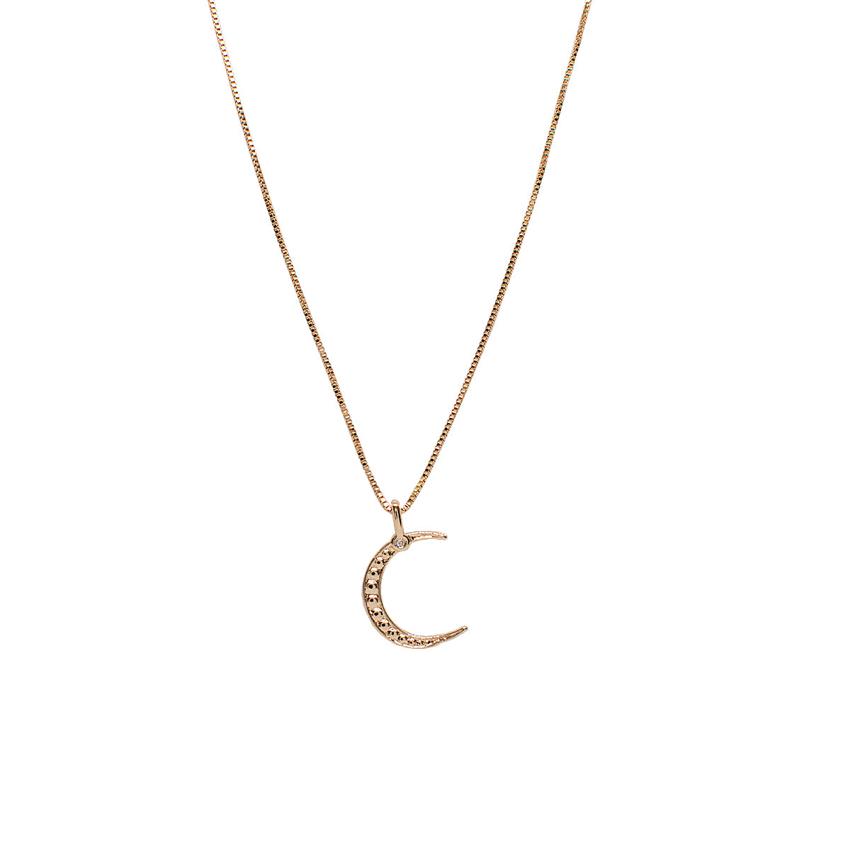 COLAR LINDA LUA OURO