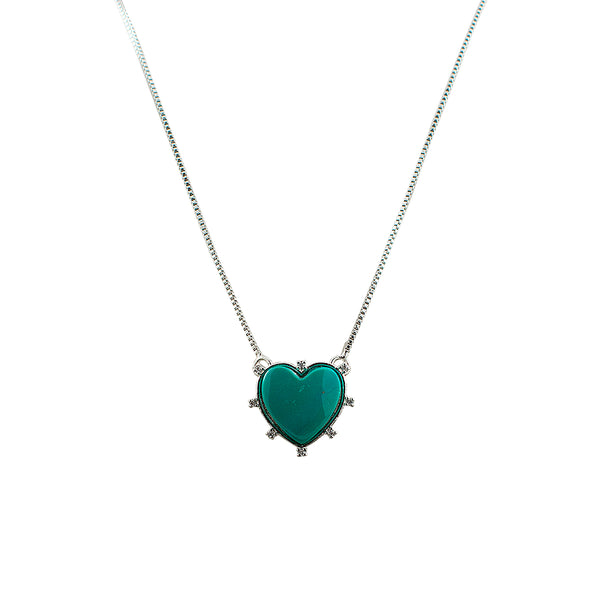 COLAR TURQUESA RAINHA RODIO