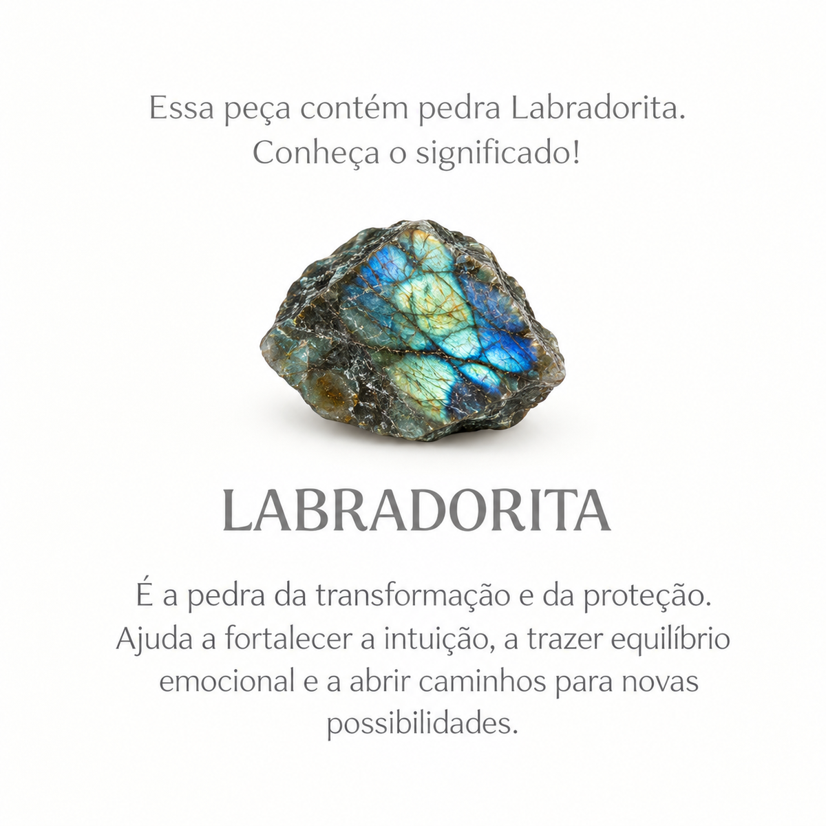 ANEL RAIAR LABRADORITA RÓDIO AJUSTÁVEL - Anilú