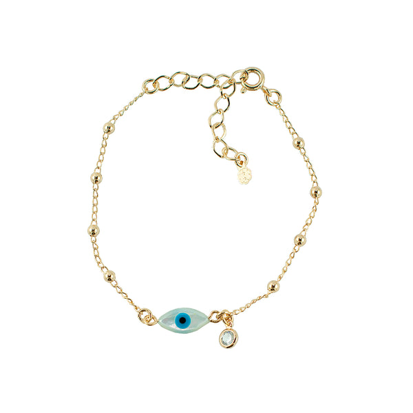 PULSEIRA OLHO MADRE OURO