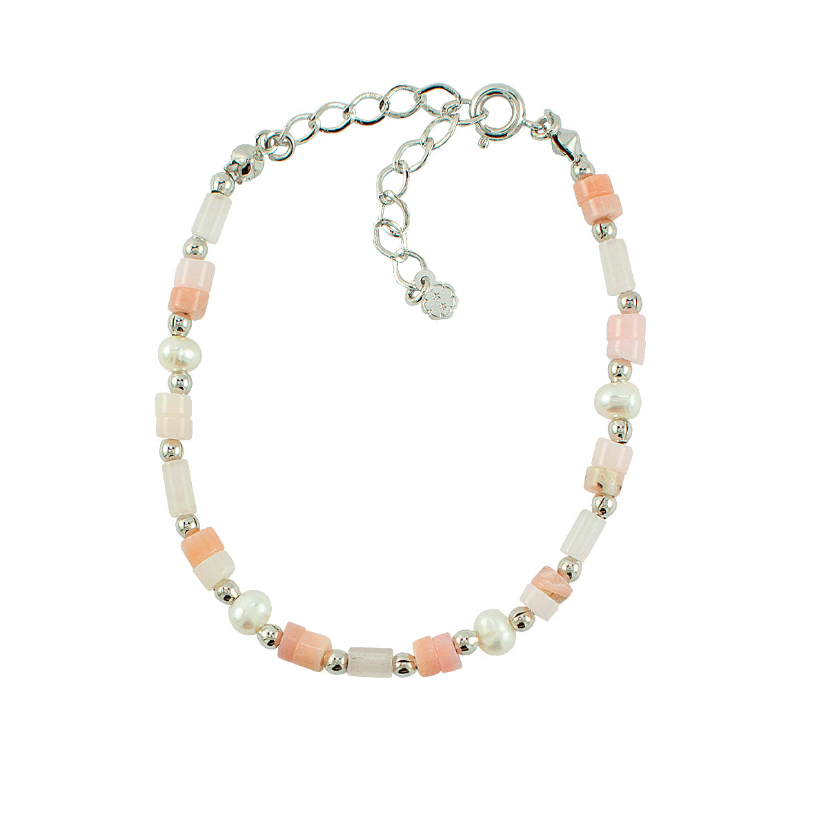 Pulseira Carinho Ródio
