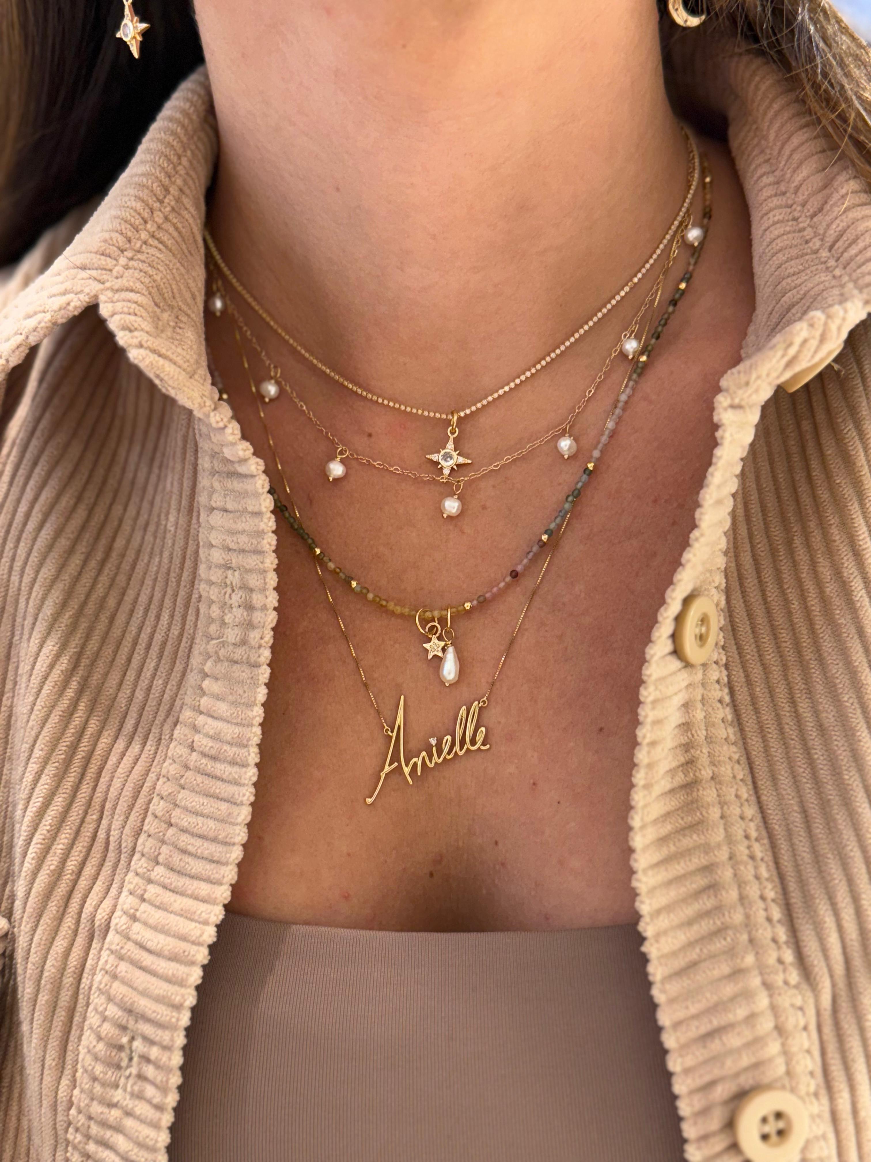 Choker Riviera Star Ouro