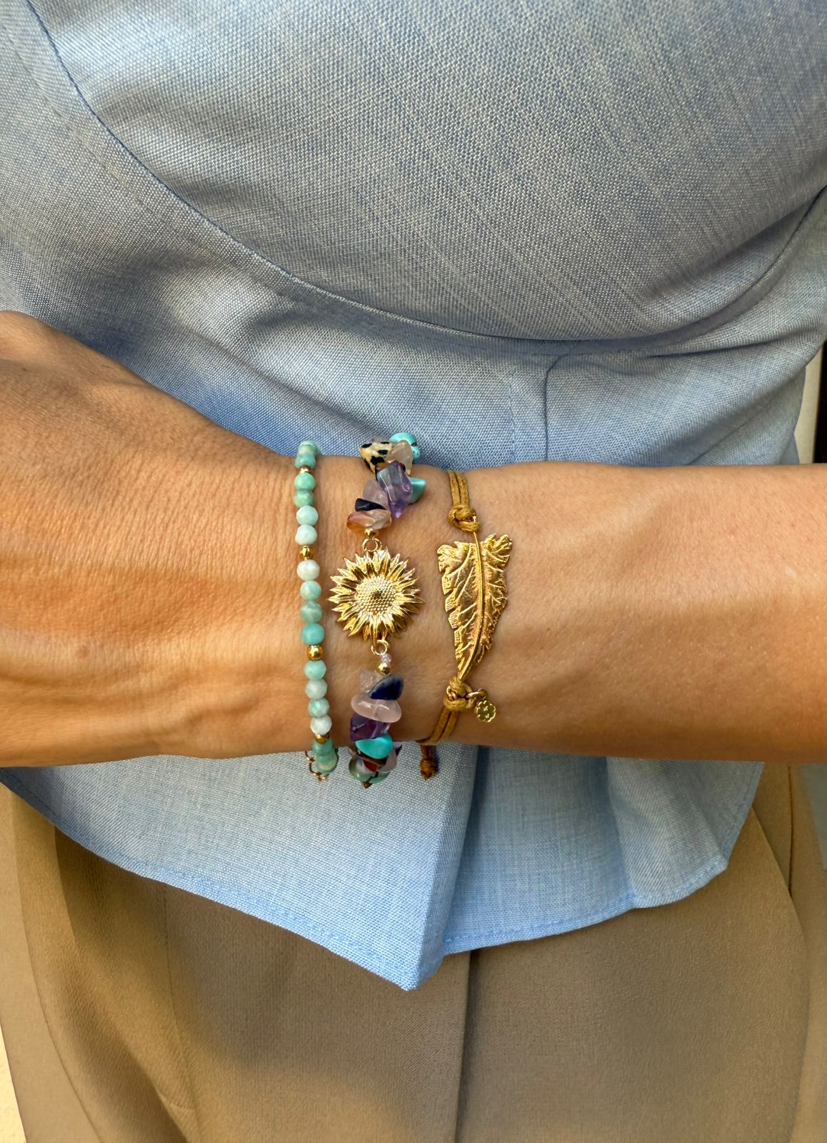 PULSEIRA SUNSHINE ALEGRIA OURO