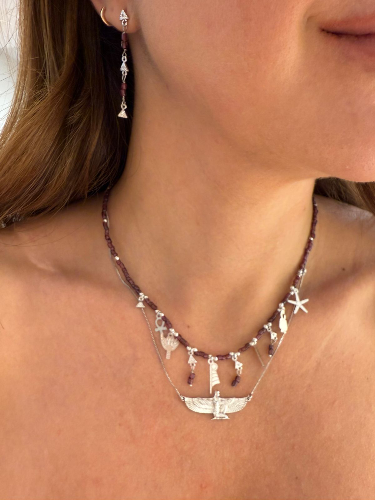 COLAR GRANADA ANCESTRAL RÓDIO