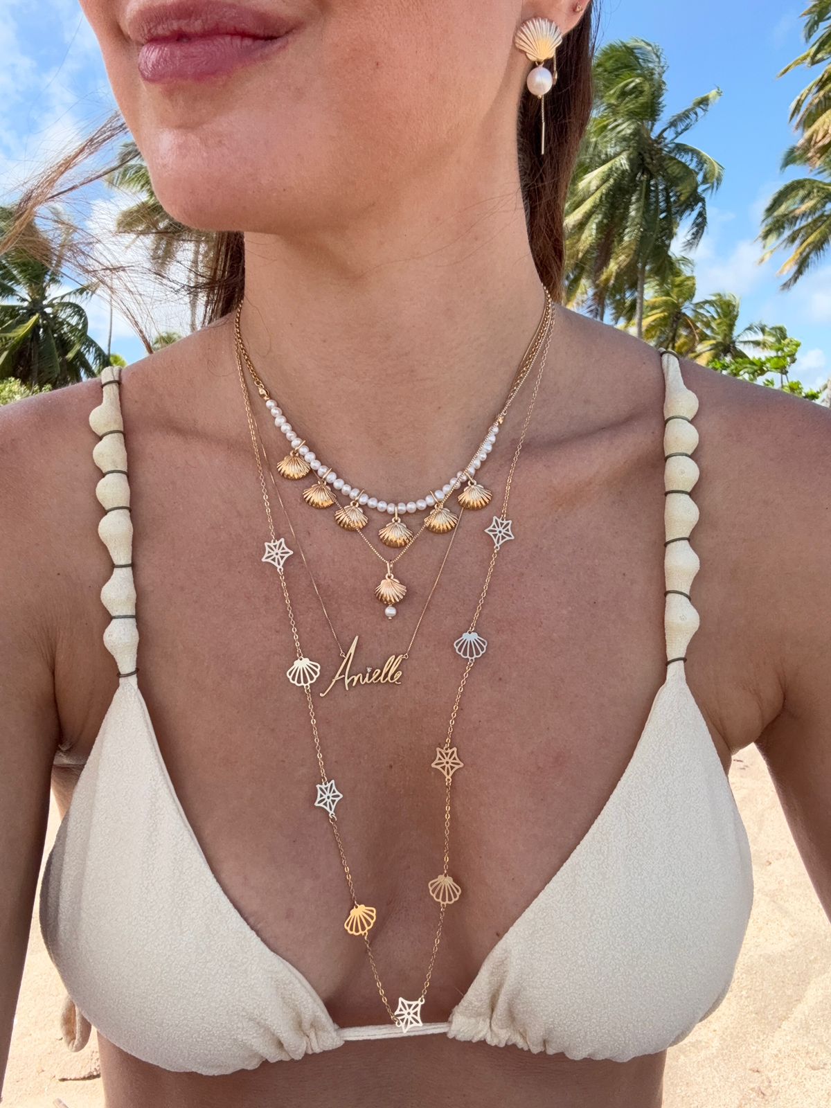 CHOKER CANCUN OURO