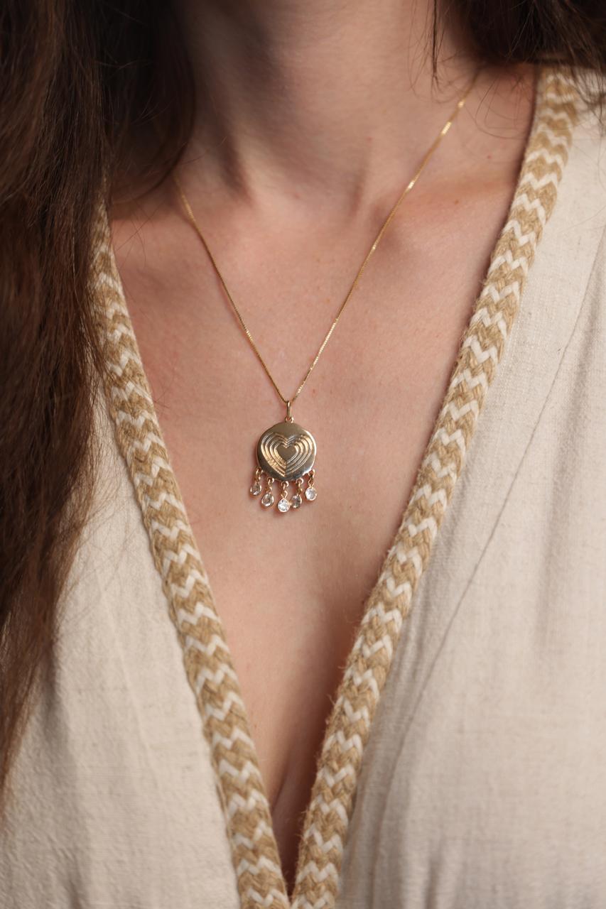 COLAR HOPONOPONO OURO