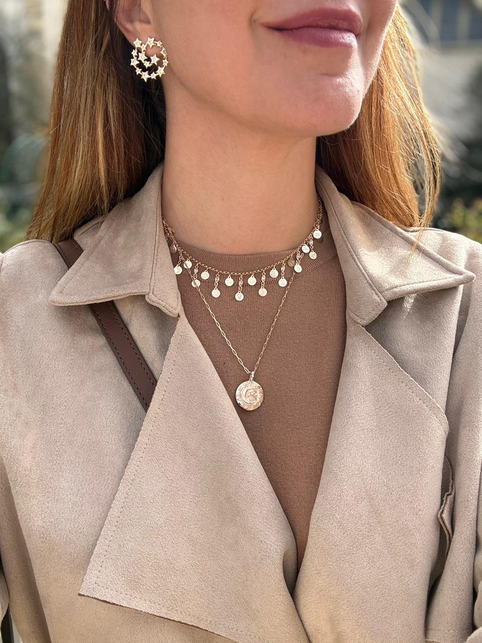 CHOKER BELEZA CELESTIAL OURO - Anilú