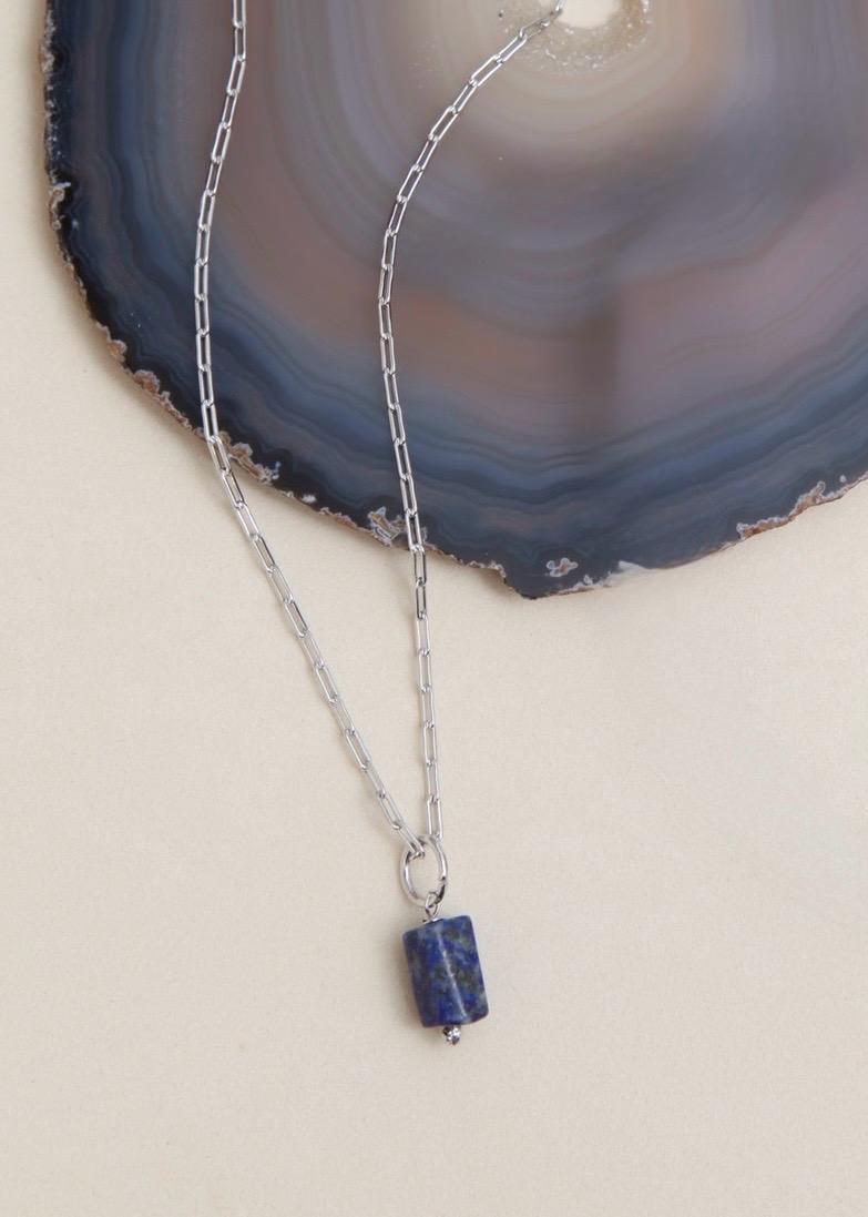 Colar Masculino Lapis Lazuli