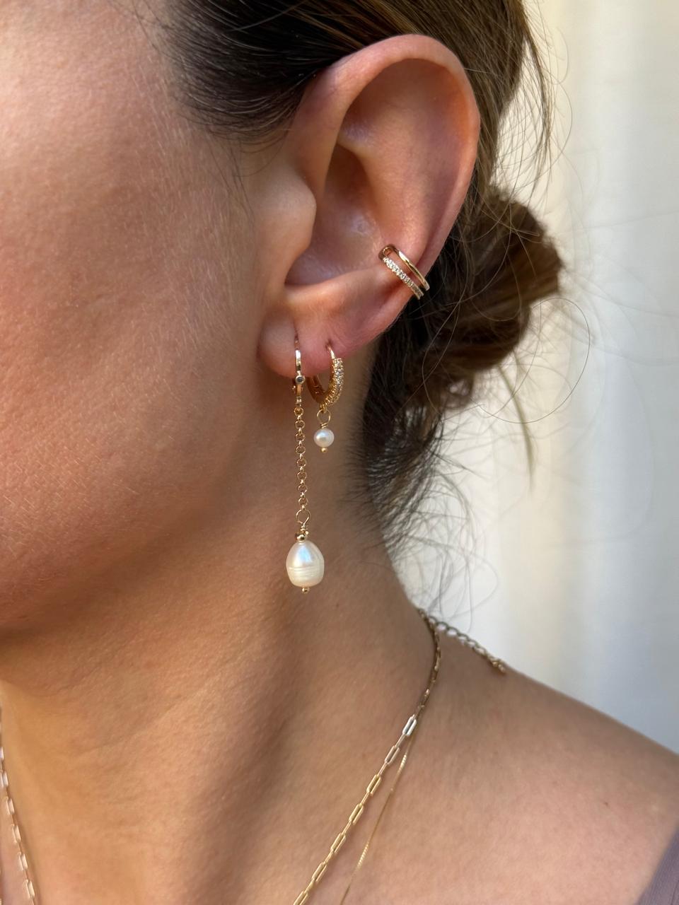PIERCING VIDA OURO