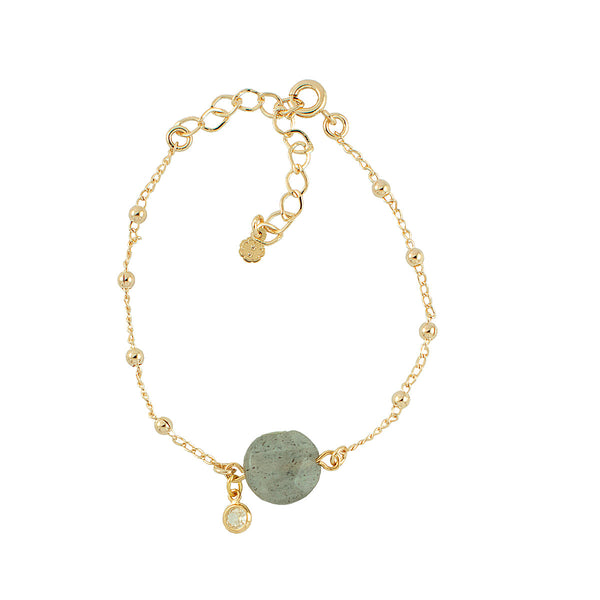 PULSEIRA DESPERTAR LABRADORITA OURO