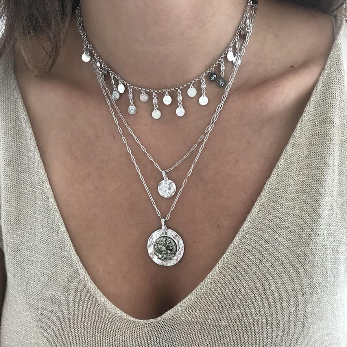 CHOKER BELEZA CELESTIAL RÓDIO - Anilú