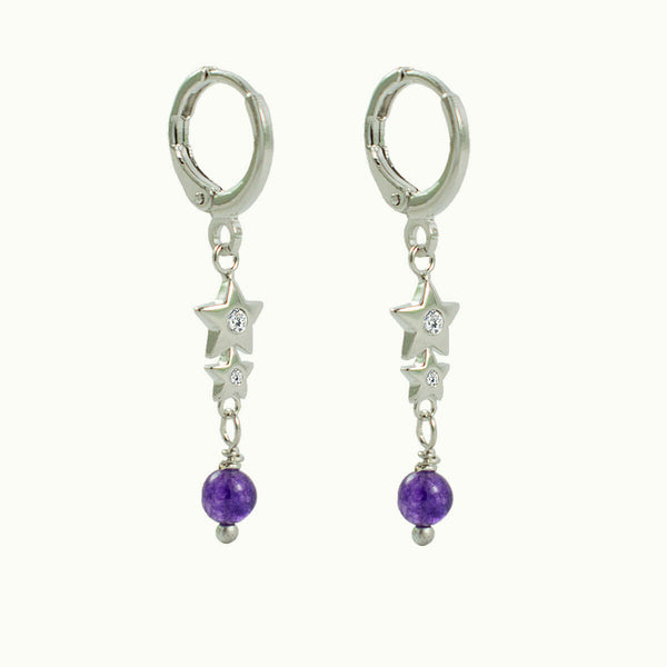 ARGOLA ESPIRITUALIDADE AMETISTA RÓDIO