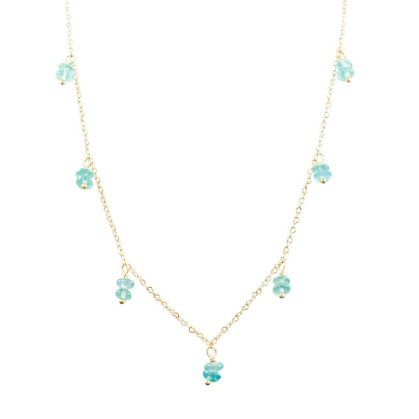 COLAR NORONHA CURTO APATITA OURO