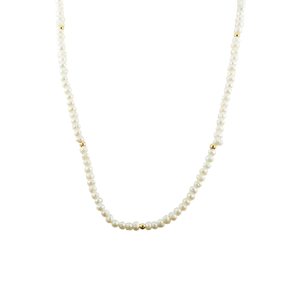 CHOKER PÉROLAS DE PROTEÇÃO OURO