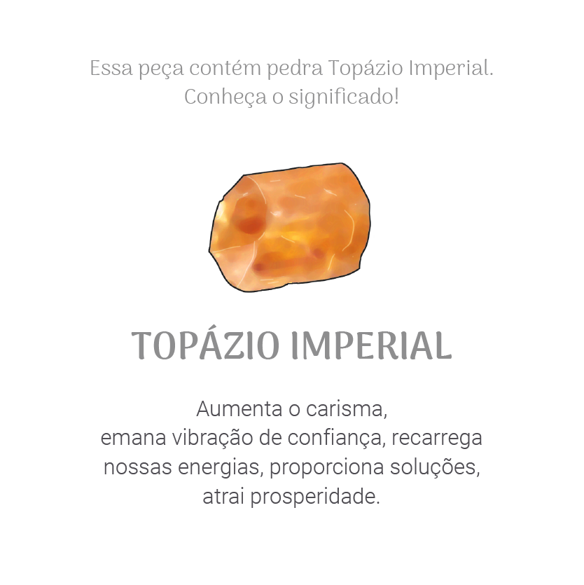 COLAR PONTA TOPAZIO RÓDIO