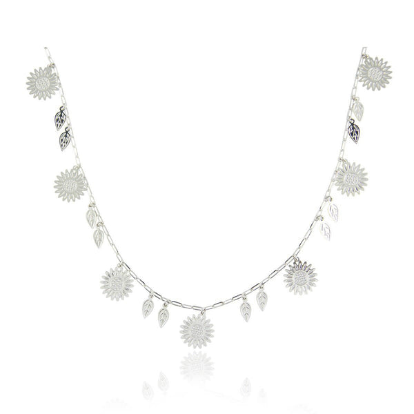 COLAR JARDIM FLORAL CURTO RÓDIO