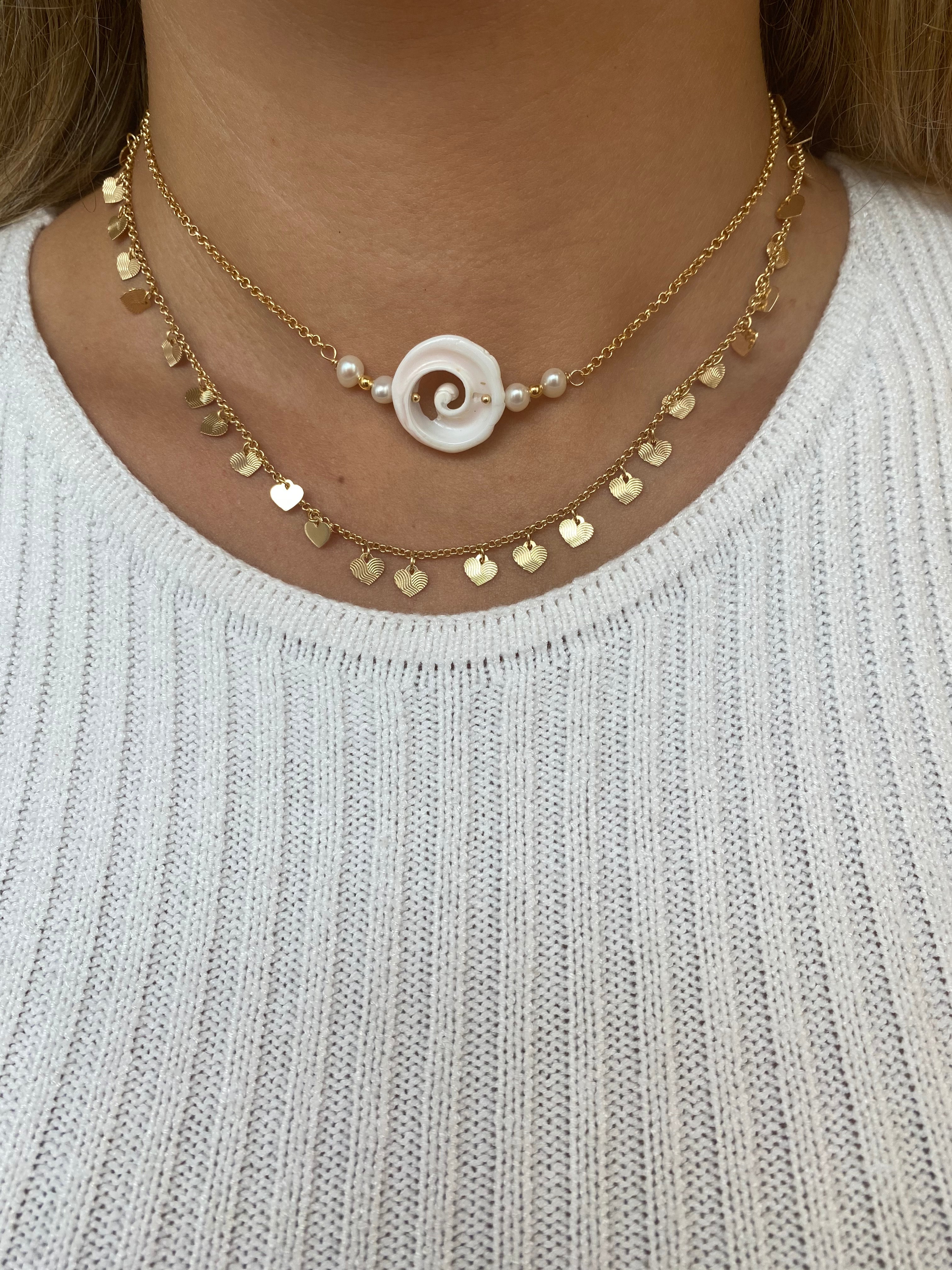 Choker caraíva ouro