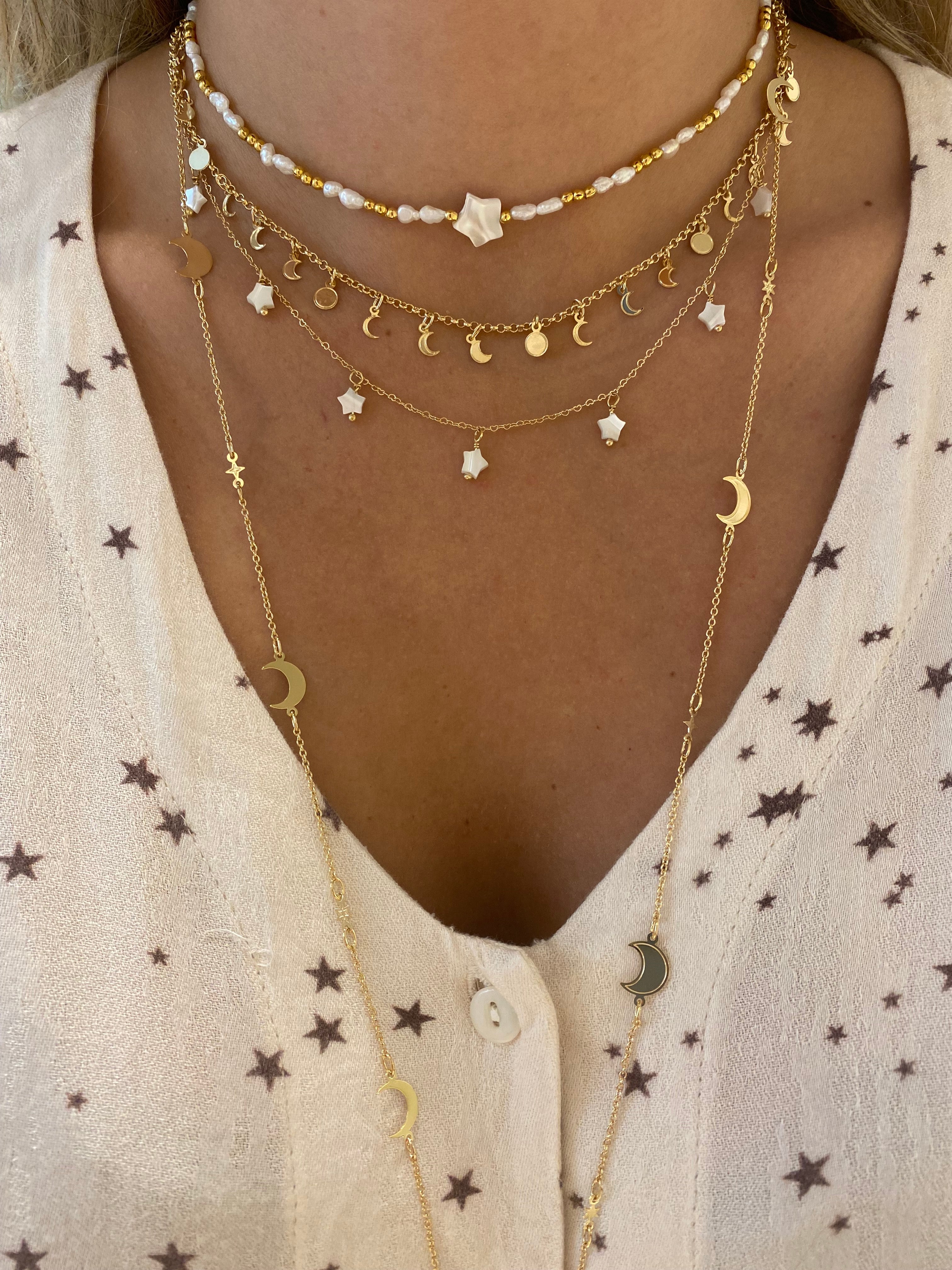 Choker Jupiter Ouro