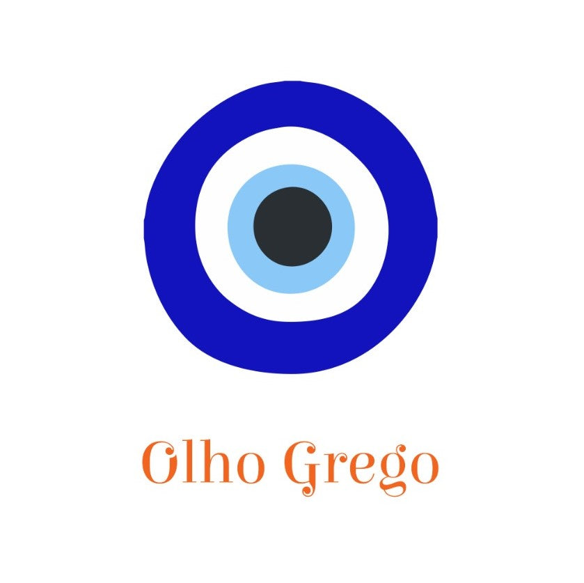 Brinco Mini Olho Grego Ouro